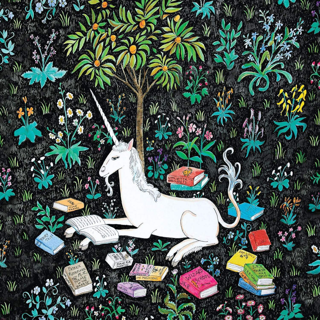 Unicorn Reading 500 Piece Puzzle - Ages 8-99 - the unicorn store