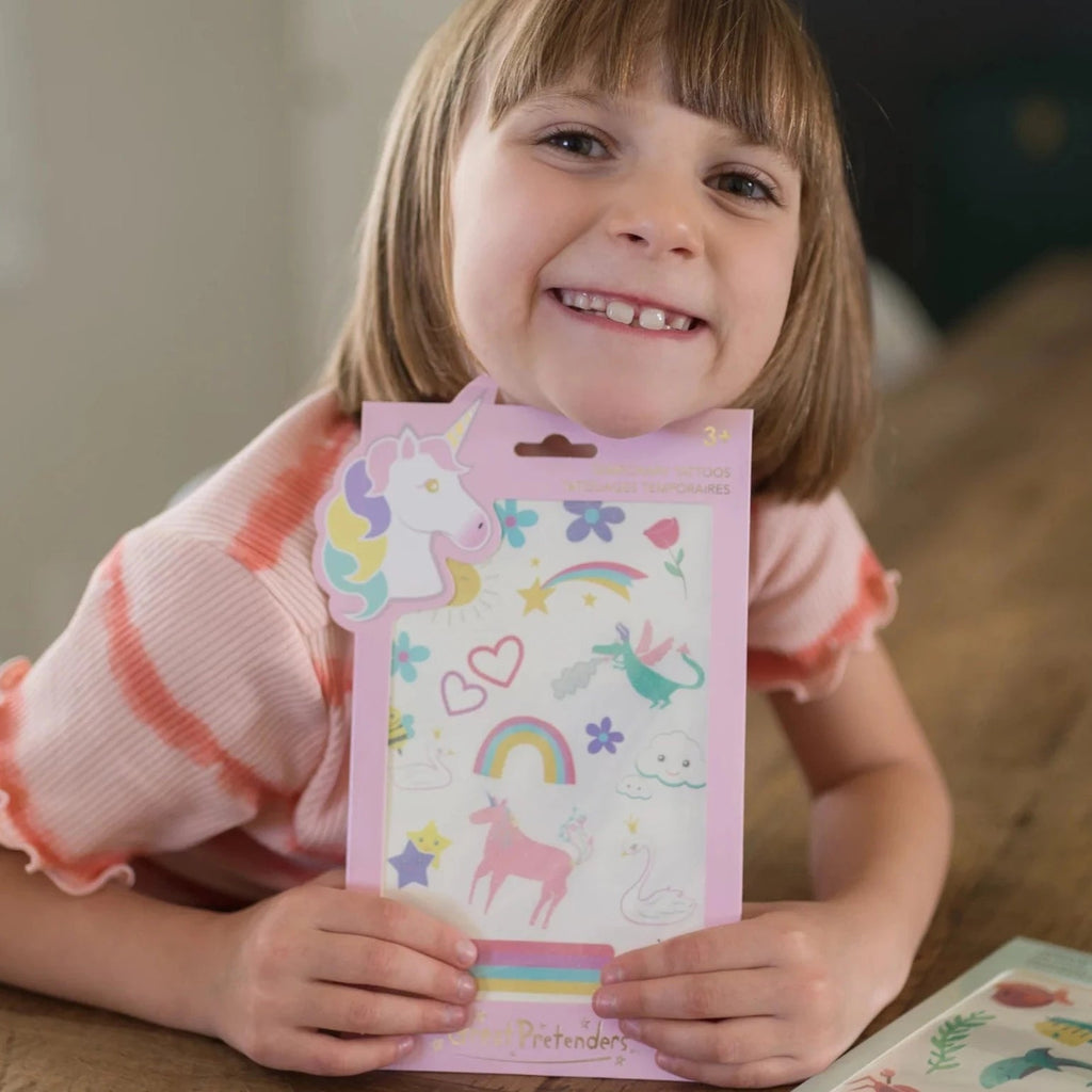 Unicorn Temporary Tattoo Sheet - the unicorn store