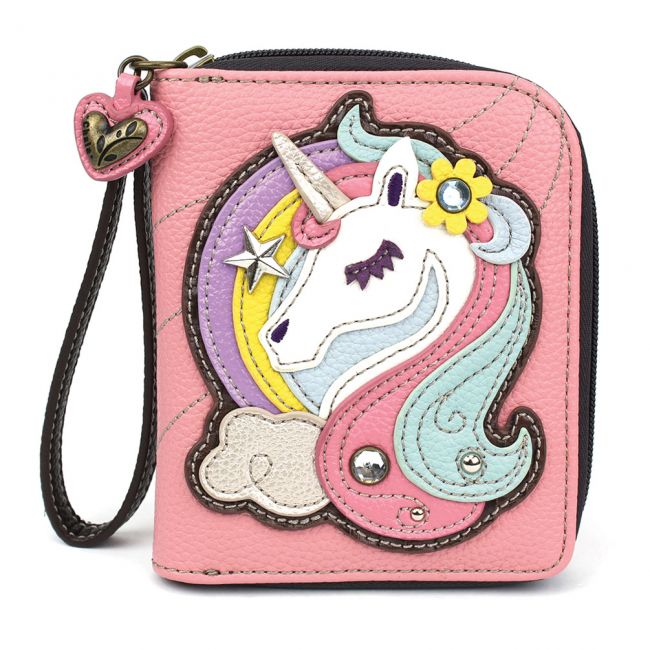 Unicorn Zip Around Wallet by Chala - the unicorn store