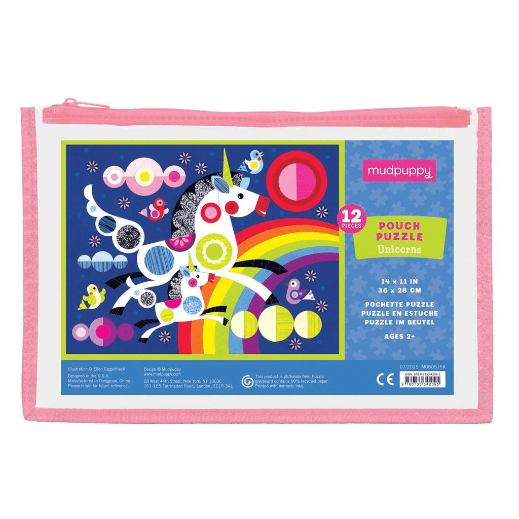 Unicorns Pouch Puzzle - Ages 2-4 - the unicorn store