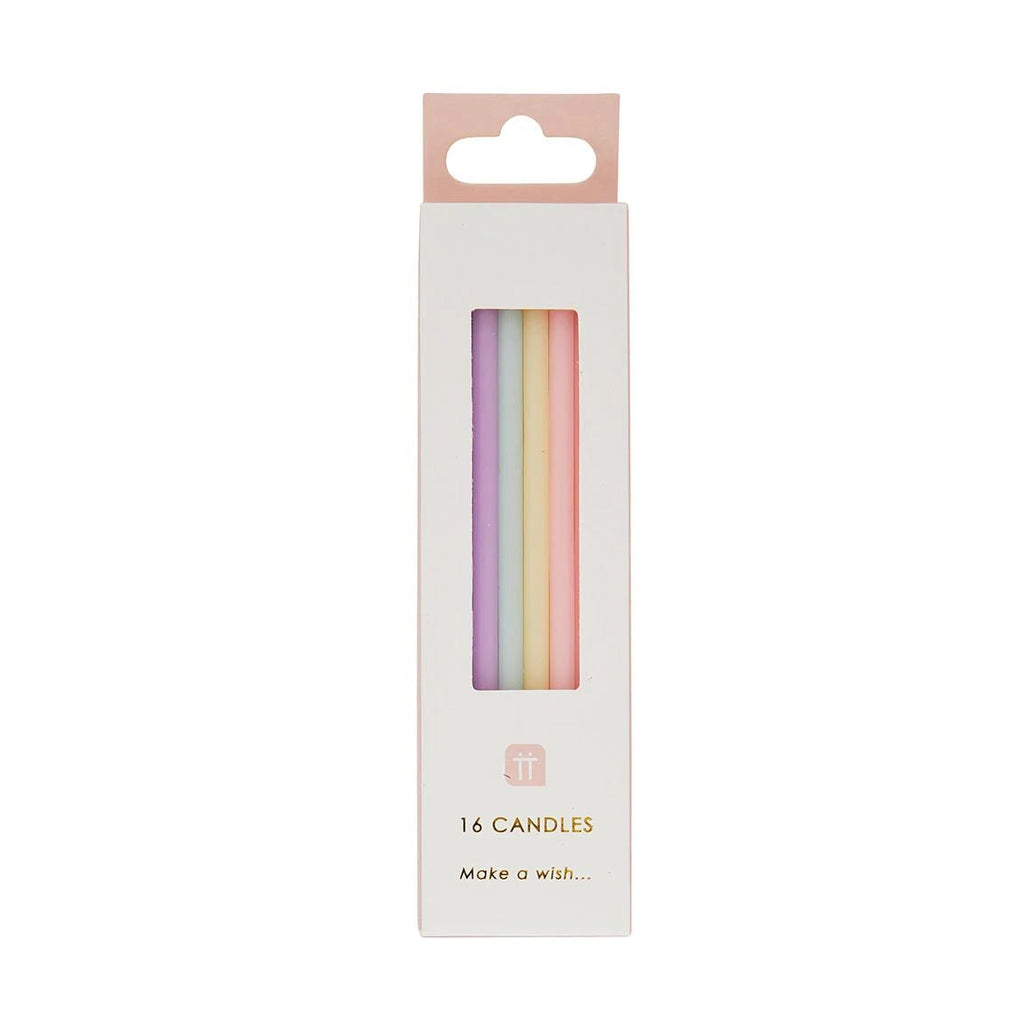 We Heart Pastel - Party Candles 4" - the unicorn store