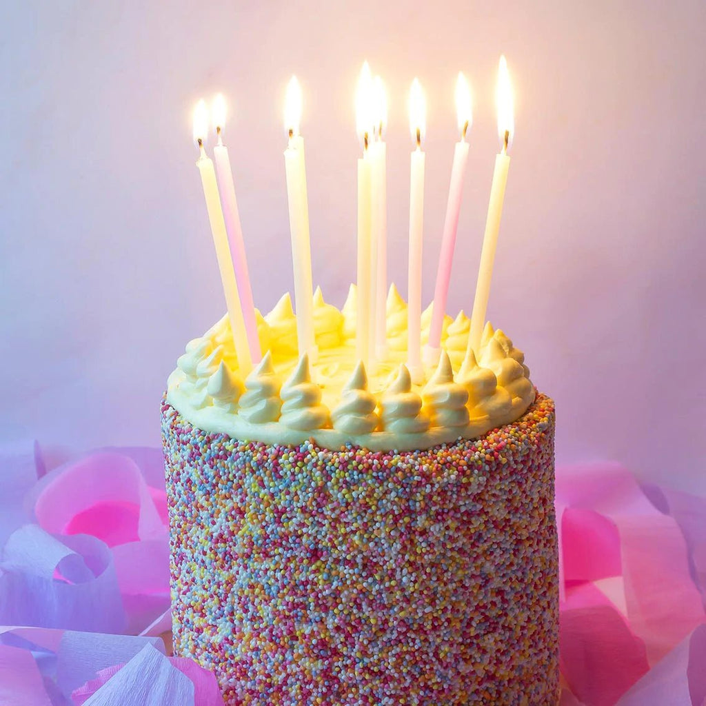 We Heart Pastel - Party Candles 4" - the unicorn store